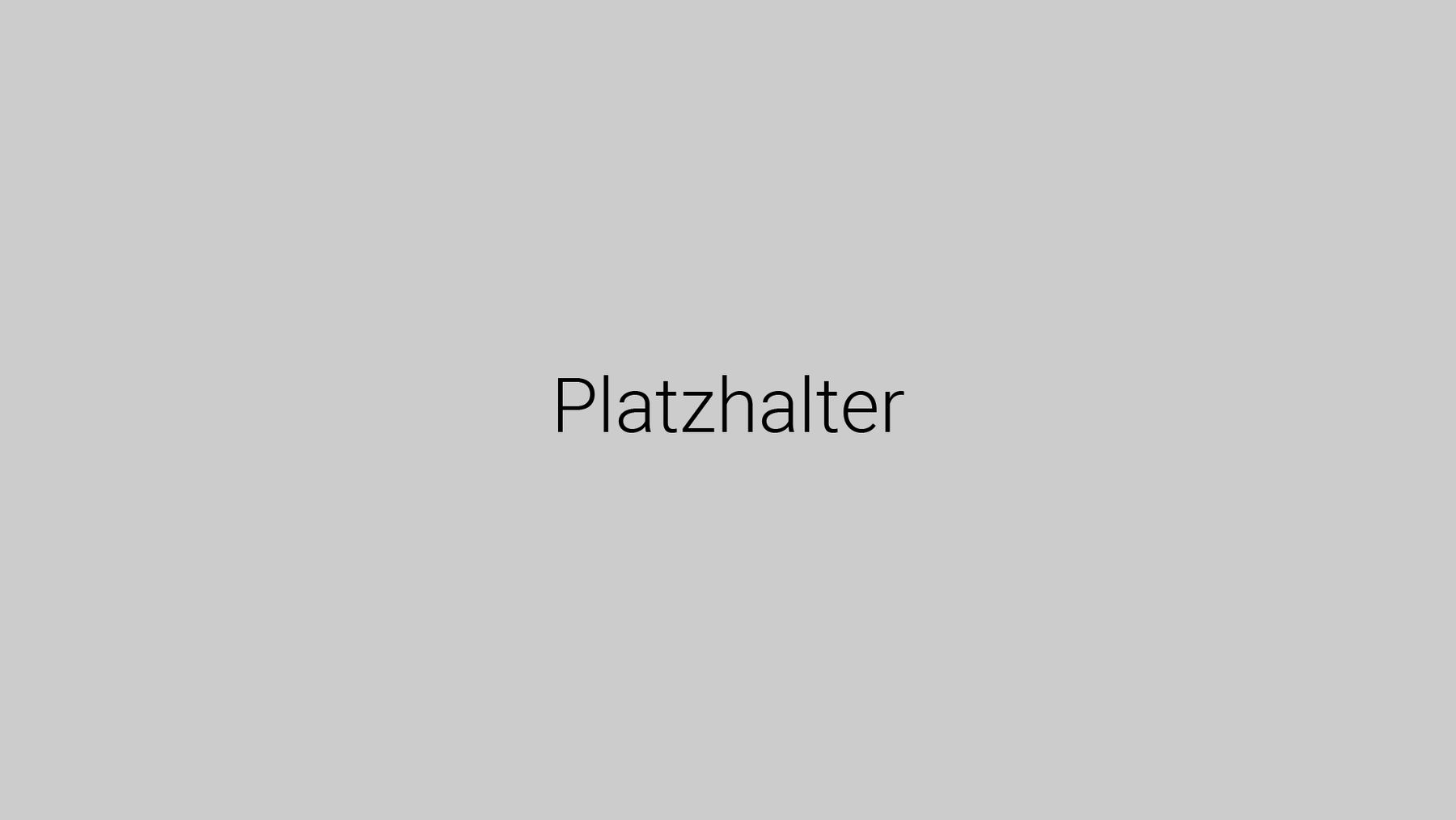Gray background with the word Platzhalter (which means placeholder in German) written in black centered text.